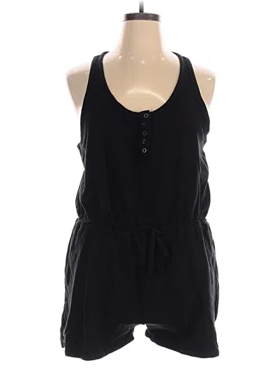 Pre-owned Serra Romper In Black