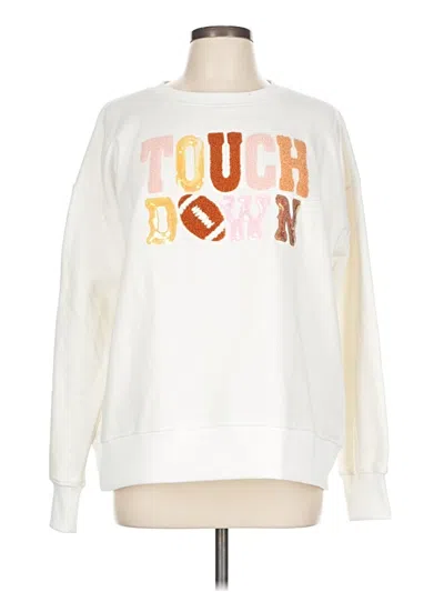 Pre-owned Serra Sweatshirt In White