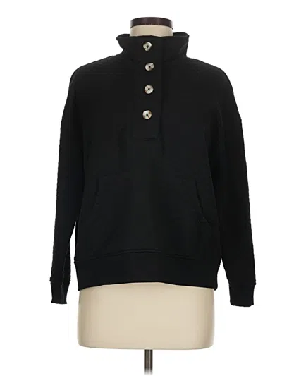 Pre-owned Serra Turtleneck Sweater In Black