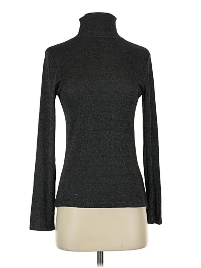 Pre-owned Serra Turtleneck Sweater In Gray