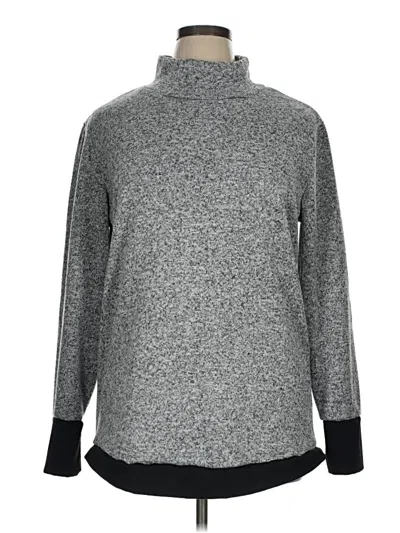 Pre-owned Serra Turtleneck Sweater In Gray