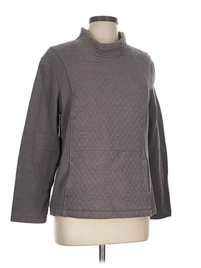 Pre-owned Serra Turtleneck Sweater In Gray