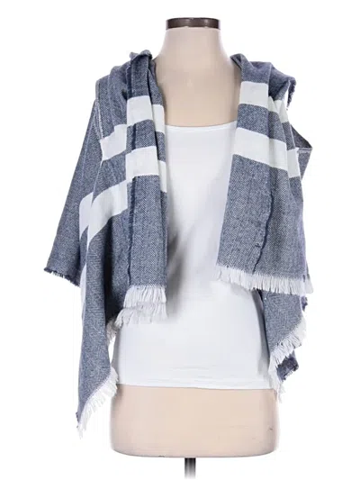 Pre-owned Serra Wrap In Blue