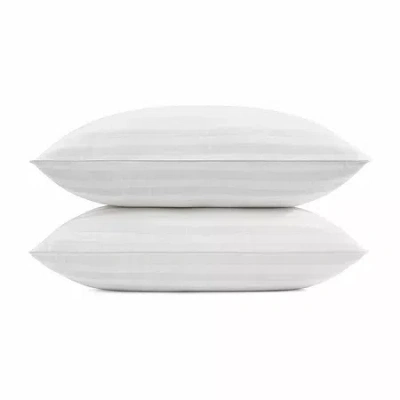 Serta 2 Pack Medium Density Bed Pillow In White