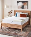 Serta 3 Inch Align Revive Memory Foam Mattress Topper In Beige