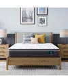 Serta 34th Street 12.5" Plush Euro-top Mattress, King In Transparent