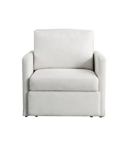 Serta 35" Polyester Billings Convertible Chair In Cream
