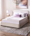 Serta 4 Inch Layered Luxury Memory Foam Mattress Toppers In Beige