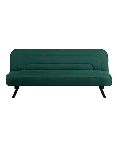 Serta 66.1" Polyester Forrest Convertible Futon