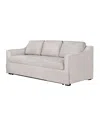 Serta 90.6" W Polyester Harley Convertible Sofa In Linen