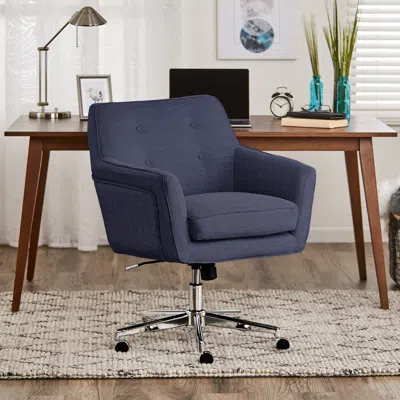 Serta Ashland Home Office Chair In Navy