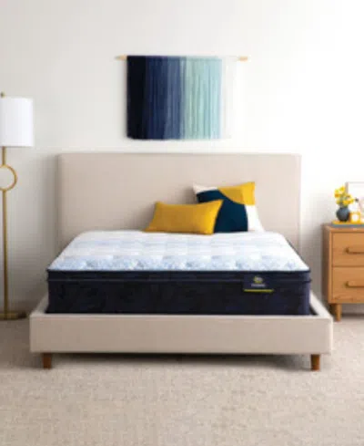 Serta Classic Dorian 12.5" Plush Euro Top Mattress Set, Queen Split In Multi
