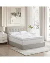 Serta ¨ Heiq Cooling 3in Down-top Featherbed In White