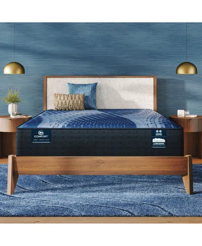 Serta Icomfort Aspire 14" Memory Foam Plush Mattress Set In Transparent