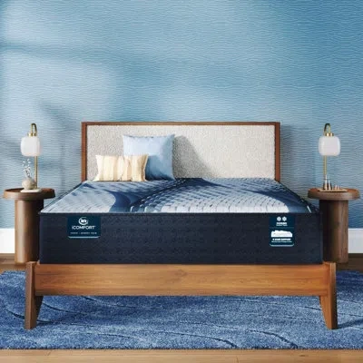 Serta Icomfort Aveda Medium 13” Mattress With Low Profile 6" Foundation