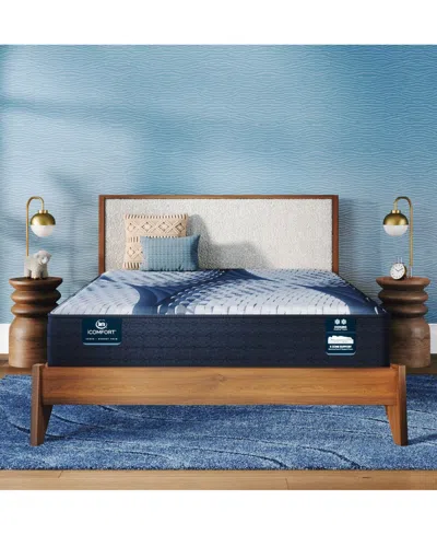Serta Icomfort Elana 11.5 Memory Foam Firm Mattress Set Collection In Blue