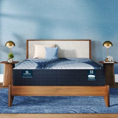 Serta Icomfort Iona Plush Mattress With Standard Profile 9" Foundation