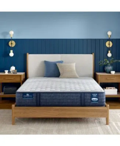 Serta Icomfortpro Ambrose 13 Latex Foam Firm Mattress Collection In Blue