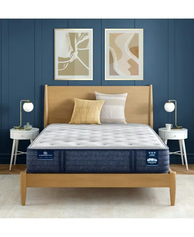 Serta Icomfortpro Chelsea 12 Latex Foam Medium Mattress Set Collection In Gray