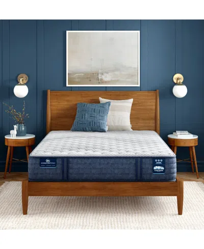 Serta Icomfortpro Granby 11.5 Latex Foam Extra Firm Mattress Set Collection In White