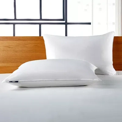 Serta Medium Density Bed Pillow In White