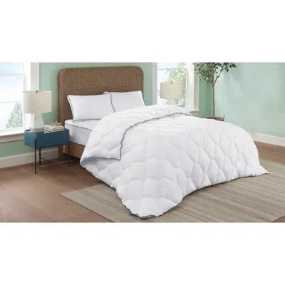 Serta Ocean Breeze Down Alternative Comforter In White