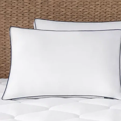 Serta Ocean Breeze Medium Density Bed Pillow In White