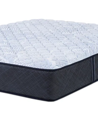 Serta Perfect Sleeper Blue Lagoon Night 12" Firm Mattress Set-twin