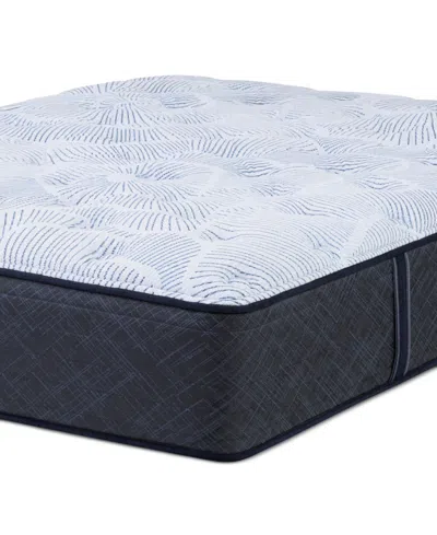 Serta Perfect Sleeper Blue Lagoon Night 13.5" Medium Mattress Set-twin