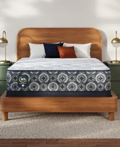 Serta Perfect Sleeper Canyon Coast 12.5 Plush Tight Top Mattress Collection In Blue