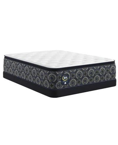 Serta Perfect Sleeper Cascade Canyon 14" Plush Pillow Top Mattress, Queen Split In White