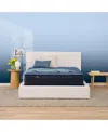 Serta Perfect Sleeper Cobalt Calm 12" Extra Firm Mattress Set, Twin In Transparent