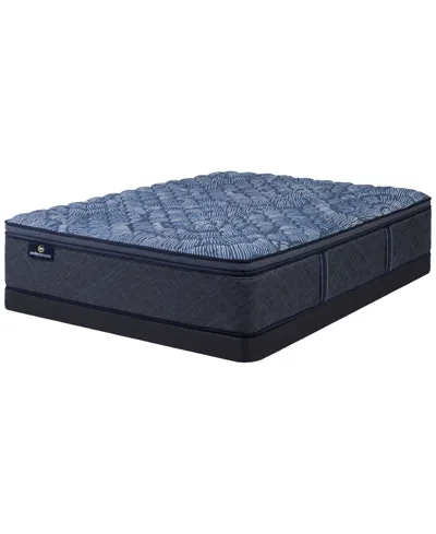 Serta Perfect Sleeper Cobalt Calm 14" Firm Pillow Top Mattress Set, Queen In No Color