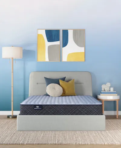 Serta Perfect Sleeper Cobra Lily 10.5" Firm Tight Top Mattress Set, Queen In Transparent