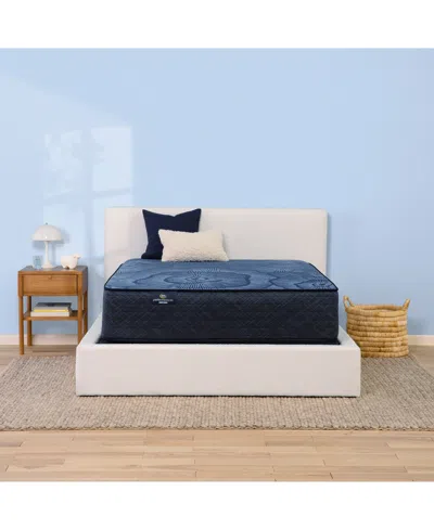 Serta Perfect Sleeper Euphoric Nights 14" Firm Hybrid Mattress Set, California King In Transparent