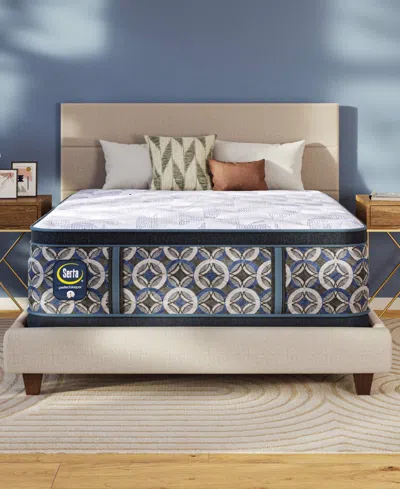 Serta Perfect Sleeper Laguna Coast 15" Plush Pillow Top Mattress Set, King In Multi