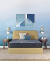 Serta Perfect Sleeper Lavender Falls 12" Firm Hybrid Tight Top Mattress Set, Twin In Transparent