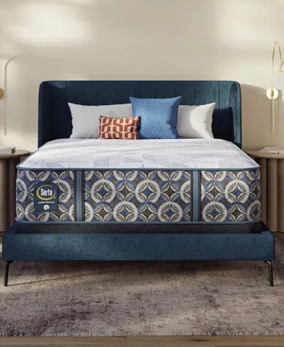 Serta Perfect Sleeper North Coast 14.5" Hybrid Plush Tight Top Mattress Set, Queen Split In Multi