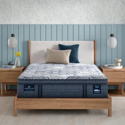 Serta Perfect Sleeper Pro Edinburgh Plush Pillow Top 15" Latex Hybrid Mattress