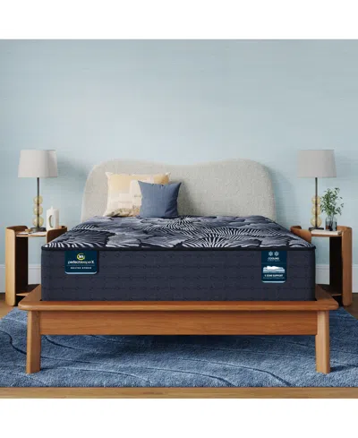 Serta Perfect Sleeper X Knox Plush 13.75" Quilted Hybrid Mattress In Blue