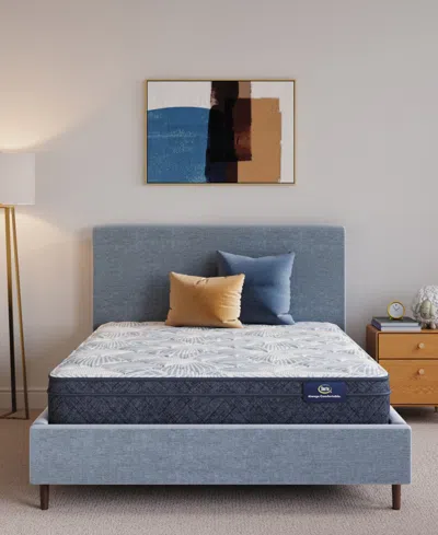 Serta Sea Heights 9.5" Medium Euro Top Mattress, Twin Xl In Multi
