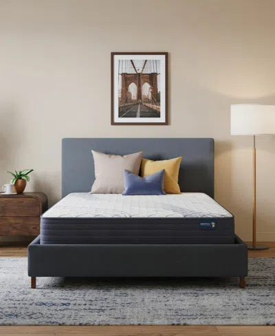 Serta Signature Dreams 11" Medium Tight Top Mattress Set, Twin Xl In Multi