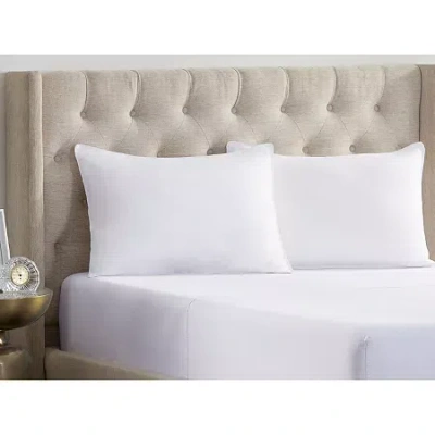 Serta Simply Clean Jumbo Pillow In White