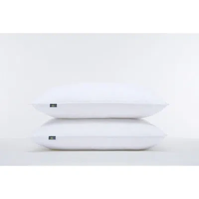 Serta Simply Clean Soft/medium Antimicrobial Pillow Pair In White
