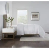 Serta Simply Clean White Microfiber Comforter In White