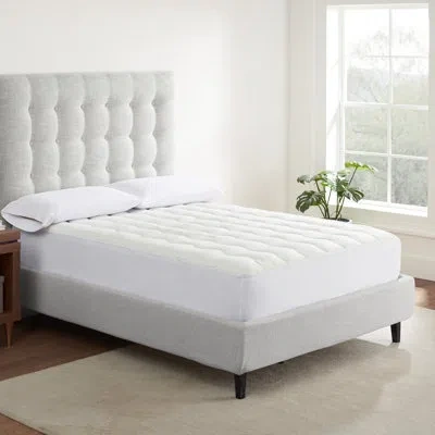 Serta Sleep Accessories Air Dry Extra Comfort Mattress Pad In White