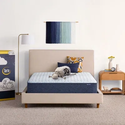 Serta Sleep To Go Medium 12" Hybrid Mattress In A Box
