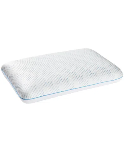 Serta Soothing Cool Gel Memory Foam Pillow, Queen In White