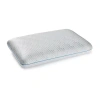 Serta Soothing Cool Memory Foam Medium Density Bed Pillow In White