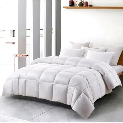 Serta Super Soft 300 Thread Count White Down Fiber Comforter Extra Warmth